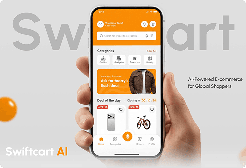 Swiftcart AI Ecommerce Mobile App