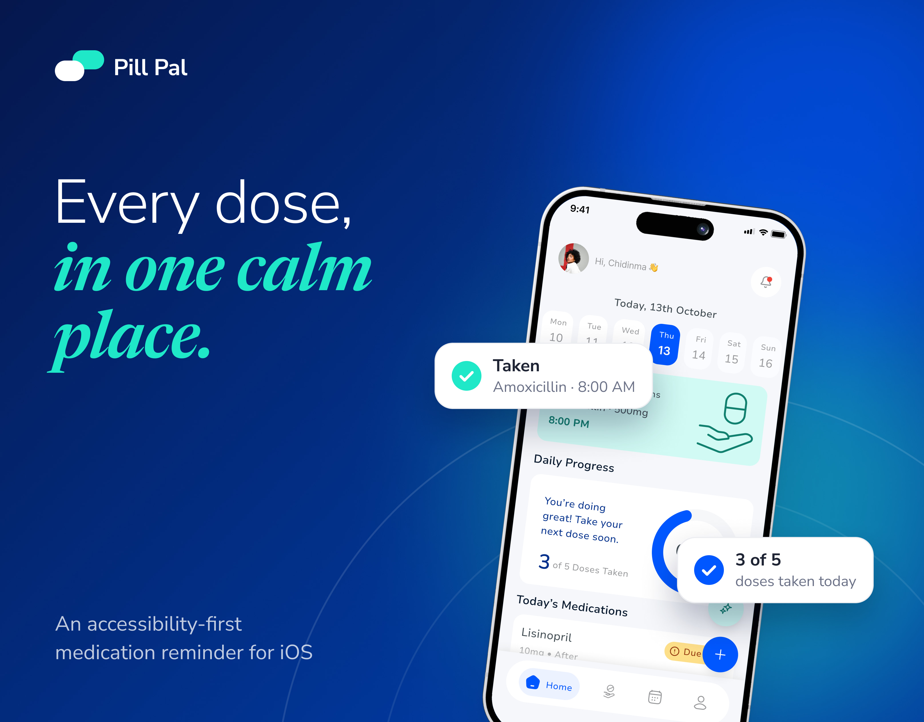 Pill Pal: never miss a dose