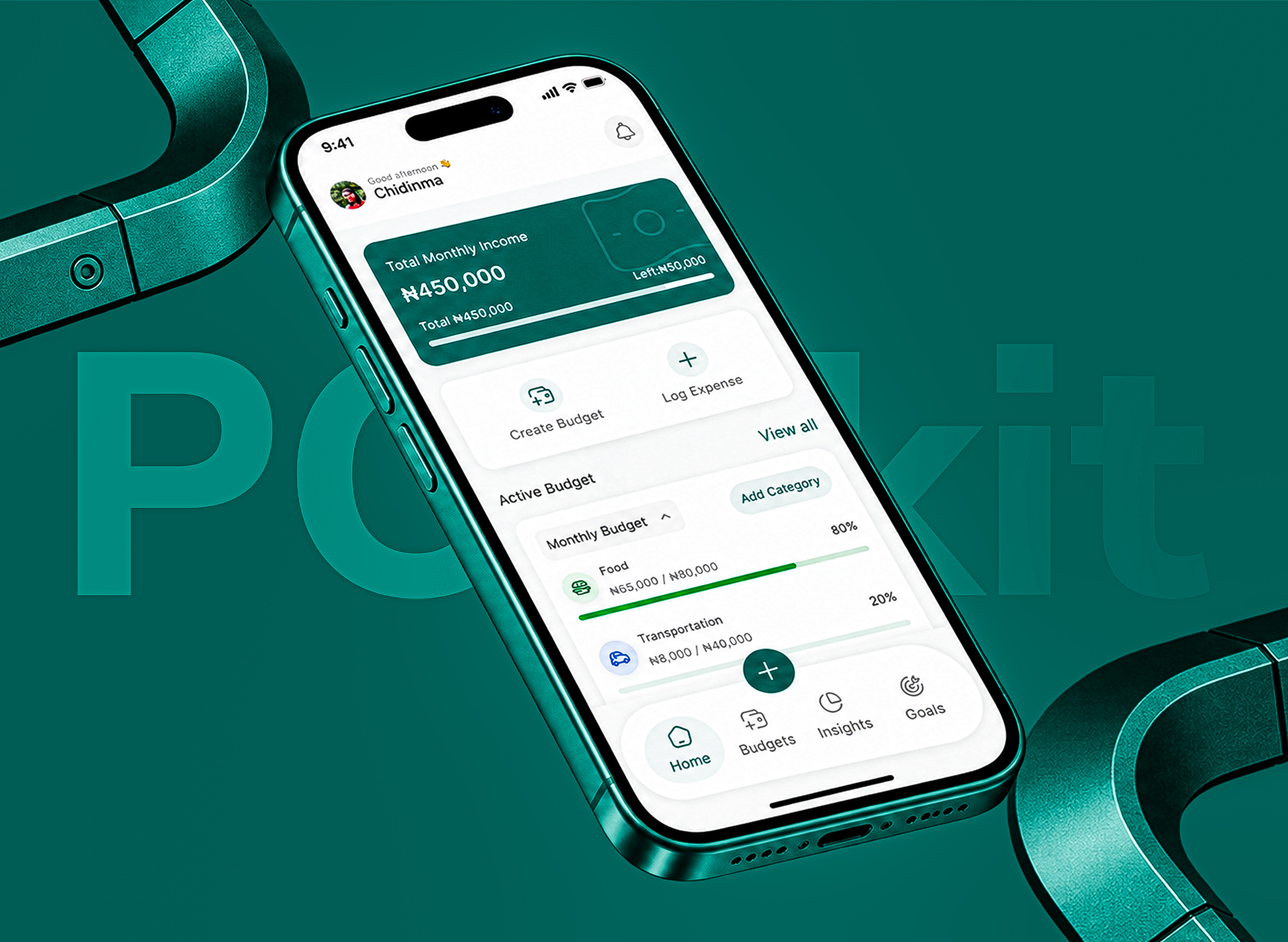 Pockit: a calmer way to budget